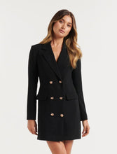 Load image into Gallery viewer, Slim Solid Color Casual Double Breasted Mid-Length Blazer Coat Dress