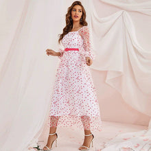 Load image into Gallery viewer, U Collar Mesh Lined Cami Dress
