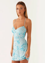 Load image into Gallery viewer, Women Clothing Sequined Embroidered Dress Sexy Backless Spaghetti Straps Dress Wome Summer