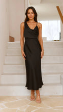 Load image into Gallery viewer, Summer Women Clothing Solid Color Satin Satin Sexy Suspenders Dress