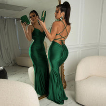Load image into Gallery viewer, Women Clothing Popular Sexy Slim Dress Sling Skinny Sheath Dress