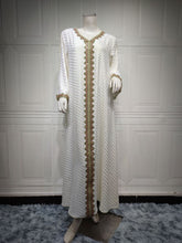 Load image into Gallery viewer, Middle East Women Clothing Autumn Gilding Muslim Gown