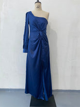Load image into Gallery viewer, Spring Evening Dress Socialite Cinched Waist Slim Fit Maxi Dress Women