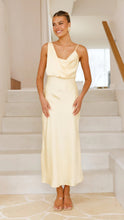 Load image into Gallery viewer, Summer Women Clothing Solid Color Satin Satin Sexy Suspenders Dress