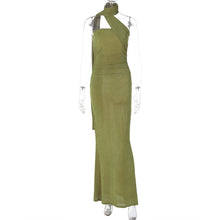Load image into Gallery viewer, Arrival Women Sexy Tube Top Sleeveless Tall Street Slim Fit Long Ribbon Dress Women