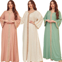 Load image into Gallery viewer, Middle East Women Clothing Autumn Gilding Muslim Gown