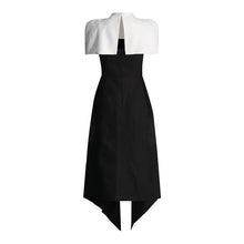 Load image into Gallery viewer, Elegant Vietnam Special Interest Design Detachable Pullover Patchwork Cami Dress Women Summer Slit Dress Women