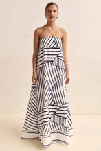 Load image into Gallery viewer, Summer Women Dress Sexy Bandeau One Shoulder Printed Dress