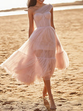 Load image into Gallery viewer, Autumn Winter Women Princess Dress Sleeveless Dress Banquet Dress Host