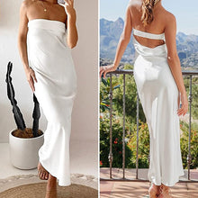 Load image into Gallery viewer, Ladies Dress Sexy Tube Top Dress Sexy Backless Formal Dress Women Clothing