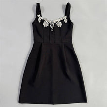 Load image into Gallery viewer, Sexy Strap Diamond Bandage One Piece Dress Ladies Cocktail Party Dress Elegant Dress