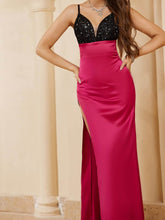 Load image into Gallery viewer, Women Clothing Sexy Sleeveless Split Bridesmaid Dress Cocktail Evening Maxi Dress