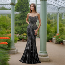 Load image into Gallery viewer, French Formal Dress Tube Top Elegant Sheath Beauty Back Lace up Dress Women Summer