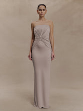 Load image into Gallery viewer, Arrival Popular Gentle Tube Top Fishtail Waist Twisted Slim Women Long Evening Dress
