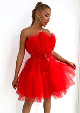 Load image into Gallery viewer, Top Mesh Graceful Bow Tutu Dress Women