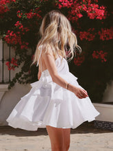 Load image into Gallery viewer, Sling Dress Summer Multi Layer Ruffled Tiered Dress Short Backless Sling Dress