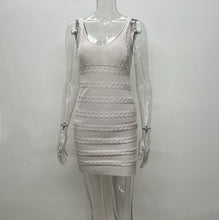 Load image into Gallery viewer, Early Spring New Niche Western Knitted Cami Dress Elegant Dress for Women