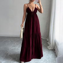 Load image into Gallery viewer, Elegant Camisole Tube Top Long Dress Women Clothing Autumn Winter