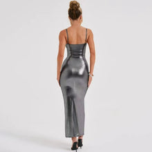 Load image into Gallery viewer, Women Clothing Winter Sexy Off Shoulder Slim Strap Dress Women Dress