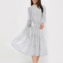 Load image into Gallery viewer, Vacation Casual Floral Lace up Waist Controlled Dress Women Spring Summer