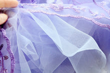 Load image into Gallery viewer, Luxury Purple Princess Dog Dress Floral Lace Tulle Wedding Gown for Small Dogs
