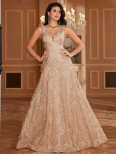 Load image into Gallery viewer, Deep V Plunge Dress Sexy Dress Backless Slim Fit Fishtail Bridesmaid Cocktail Evening Dress Women