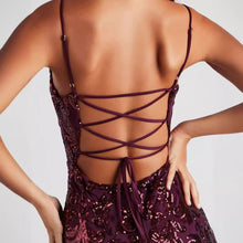 Load image into Gallery viewer, Women Sexy Sequ Dress Summer Sequin Party Dress
