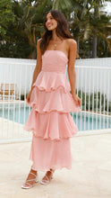 Load image into Gallery viewer, Summer Sexy Tube Top Backless Tiered Dress