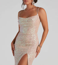 Load image into Gallery viewer, Summer Sequin Women Party Dress Club Sequ Dress Sexy Fishtail