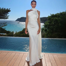 Load image into Gallery viewer, Elegant Women Ribbon Dress Fashionable Sexy Backless Slim Dress