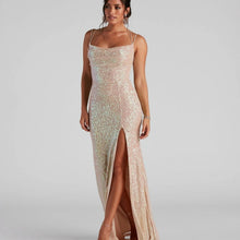 Load image into Gallery viewer, Summer Sequin Women Party Dress Club Sequ Dress Sexy Fishtail