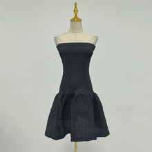 Load image into Gallery viewer, Gentle Stylish Slim Fit Short Tube Top Petti dress Spring Summer High Elastic Slimming Dress