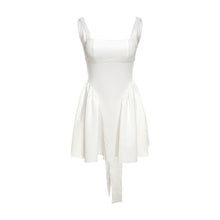 Load image into Gallery viewer, Summer Women Sexy Backless Lace up Bow Evening Dress Women