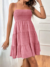 Load image into Gallery viewer, Women Clothing Summer off Neck Camisole Solid Color All Matching Texture Dress