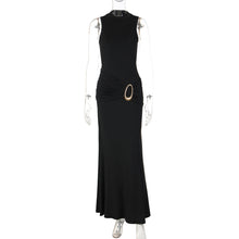 Load image into Gallery viewer, Women Clothing High Waist Twisted Sexy Backless Sheath Dress