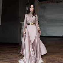 Load image into Gallery viewer, Summer Long Shawl Split Graceful Formal Dress Belt Dress