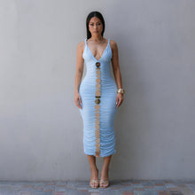 Load image into Gallery viewer, Women Clothing Sleeveless Sling Sheath Sexy Dress Fashionable Sleeveless Maxi Dress