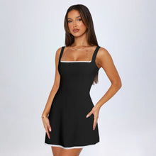 Load image into Gallery viewer, French Hepburn Lace Lace Contrasting Color Dress Women Clothing Sexy Sexy Slim High Sense Cami Dress