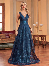 Load image into Gallery viewer, Deep V Plunge Dress Sexy Dress Backless Slim Fit Fishtail Bridesmaid Cocktail Evening Dress Women