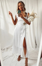 Load image into Gallery viewer, New Elegant Fashion Women Clothing Rope Split Dress French High Sense