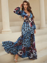 Load image into Gallery viewer, Leopard Print Long Sleeve Dress