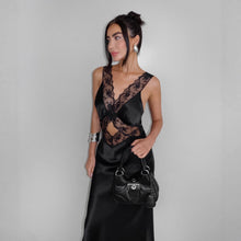 Load image into Gallery viewer, Spring Women Clothing Design Lace Elegant Black Sexy Cami Dress