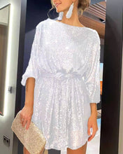 Load image into Gallery viewer, Festival Party Sparkling Beaded Dress Dinner Set