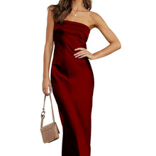 Load image into Gallery viewer, Ladies Dress Sexy Tube Top Dress Sexy Backless Formal Dress Women Clothing