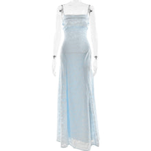 Load image into Gallery viewer, Summer Women Clothing Sexy Strap Chiffon Elegant Backless Evening Dress