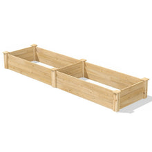 Load image into Gallery viewer, Pine Wood 2-Ft x 8-Ft Outdoor Raised Garden Bed Planter Frame - Made in USA