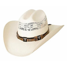 Load image into Gallery viewer, Bullhide Out of the Chute - (20X) Straw Cowboy Hat