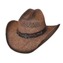 Load image into Gallery viewer, Bullhide Out Of The Range - Straw Cowboy Hat