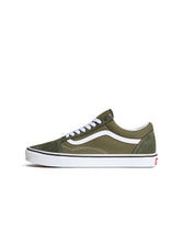 Load image into Gallery viewer, Vans Big Kids Old Skool - Obsidian/Fern