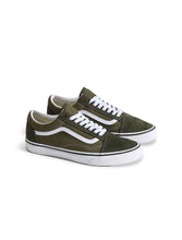 Load image into Gallery viewer, Vans Big Kids Old Skool - Obsidian/Fern
